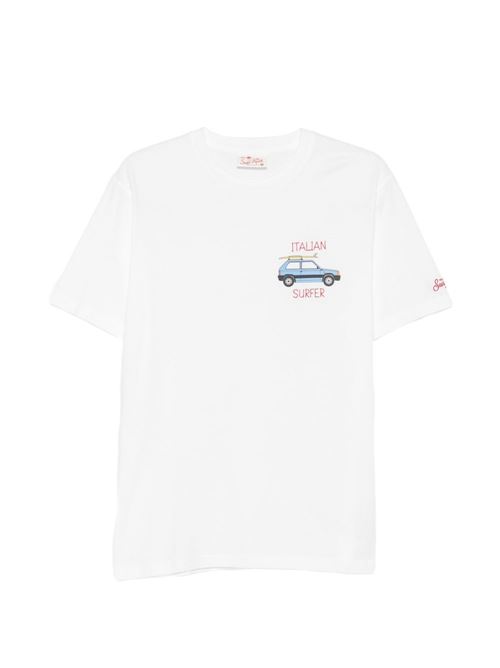 T-shirt uomo MC2 Portofino bianca MC2 SAINT BARTH | PORTOFINO04512L